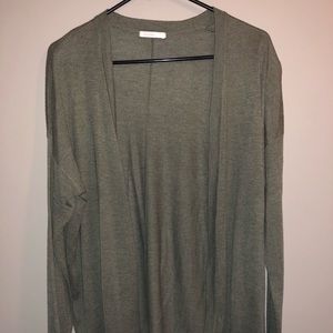 Army Green Cardigan